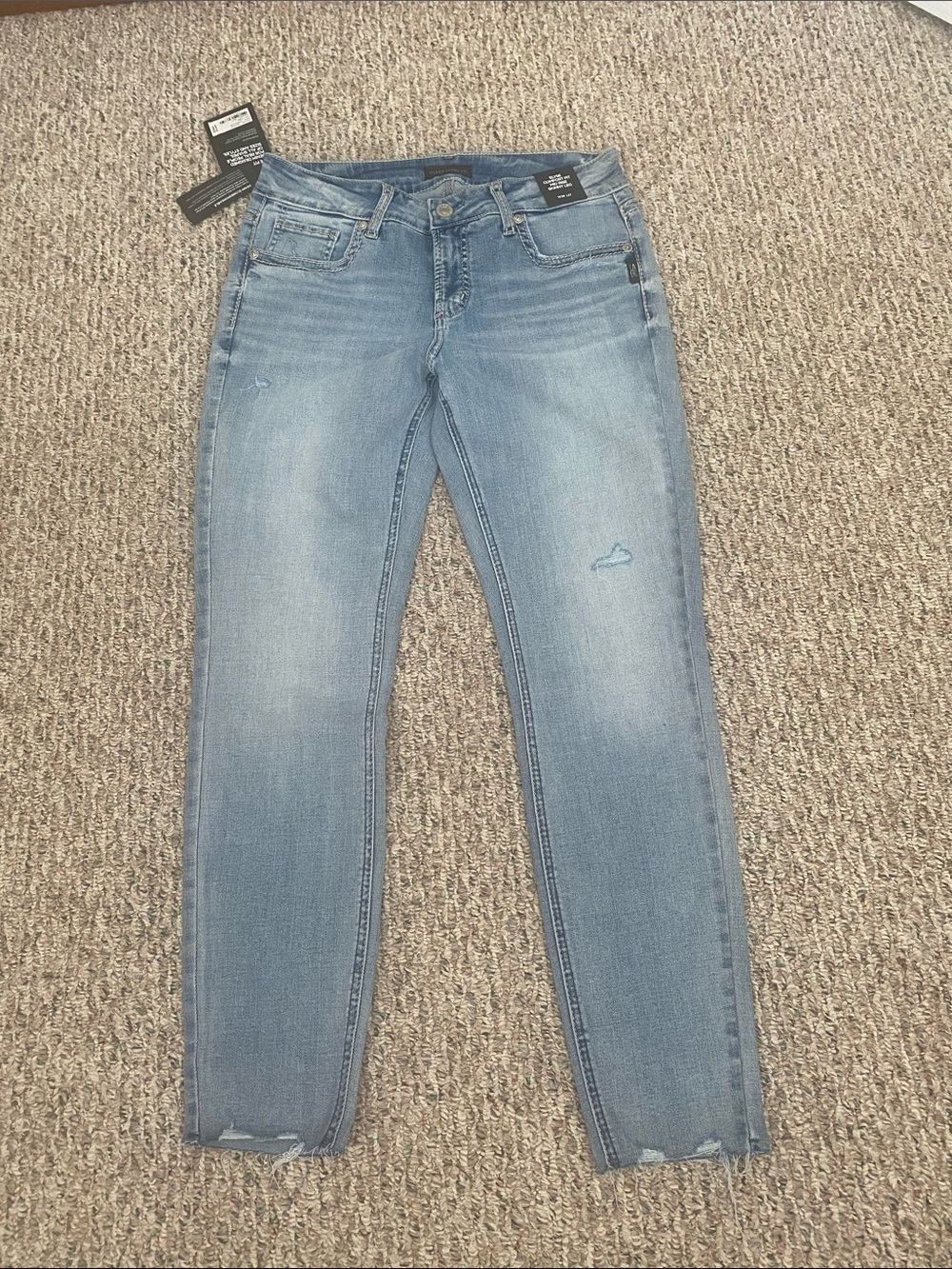 Silver Jeans Light Wash Women’s Skinny Jeans